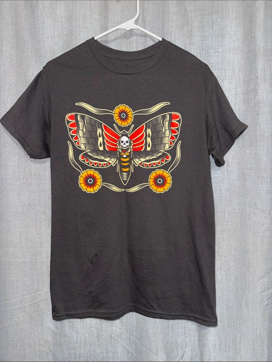 Last Light Apparel Tops - Last Light Apparel Deathmoth T-Shirt